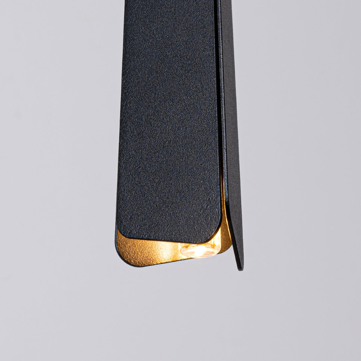 Pendant lamp PRYSM 3P black
