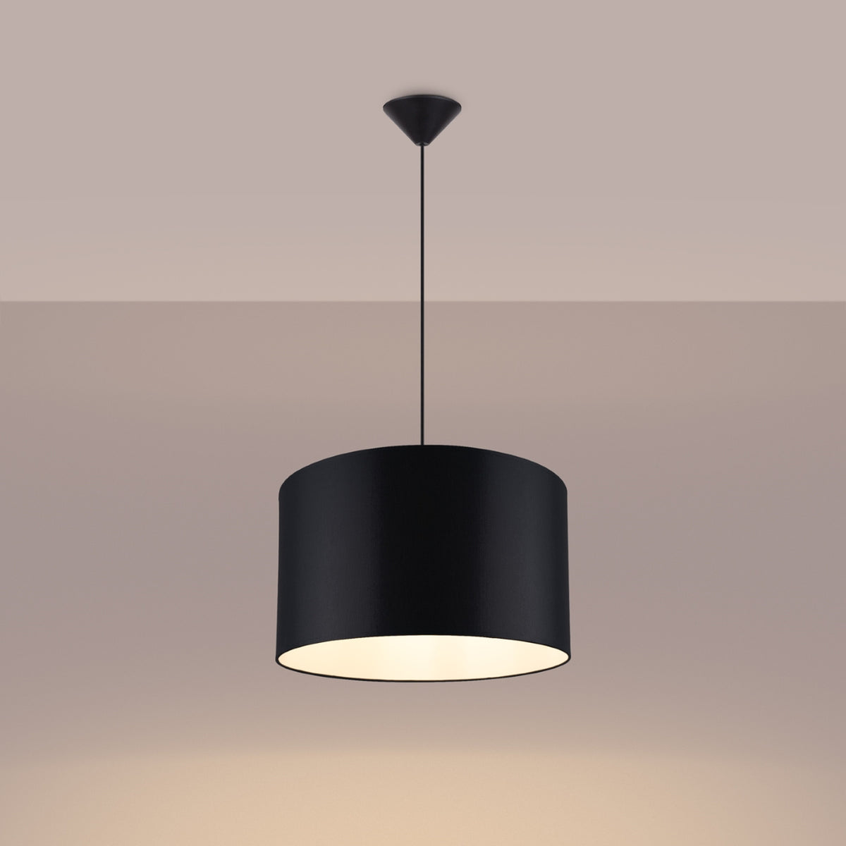 Pendant lamp NOVA 40 black