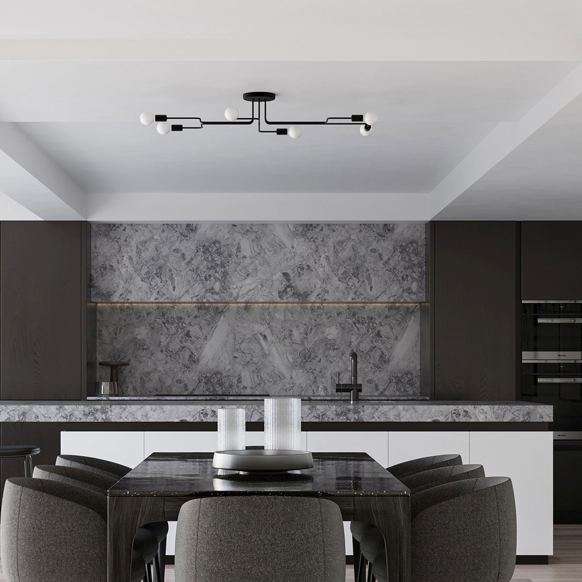 Wall lamp VECTOR black