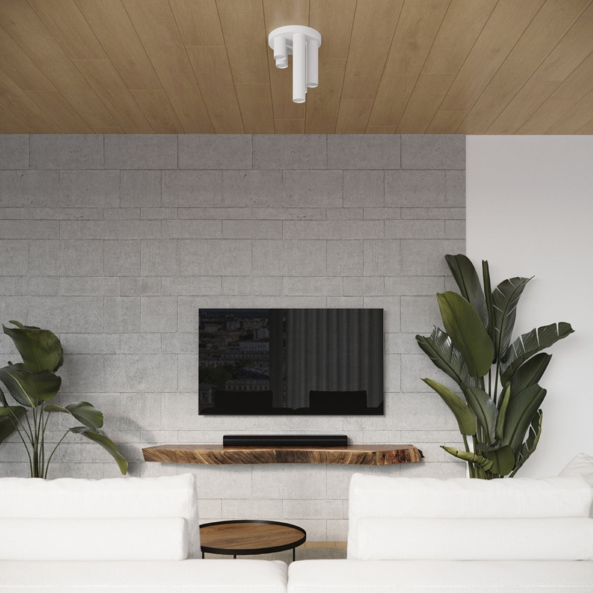 Ceiling lamp LAGOS 5P white