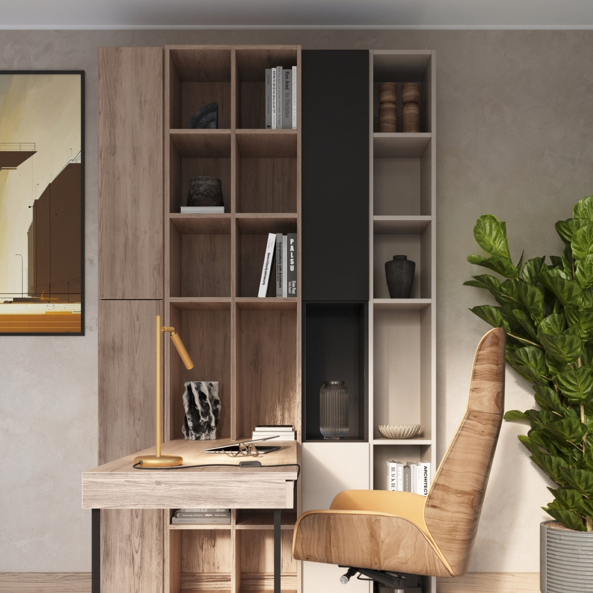 Table lamp PASTELO gold