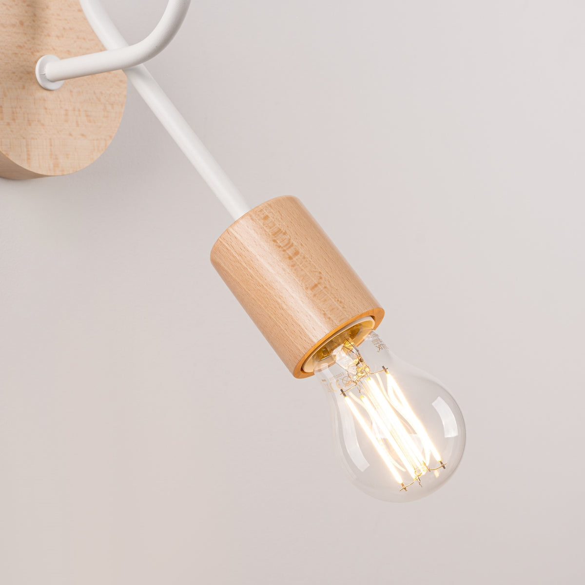 Wall lamp EMBER white