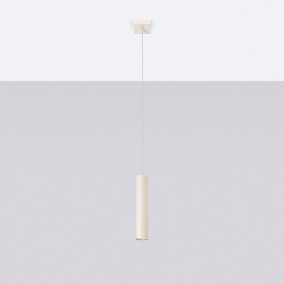 Pendant lamp LAGOS 1 beige