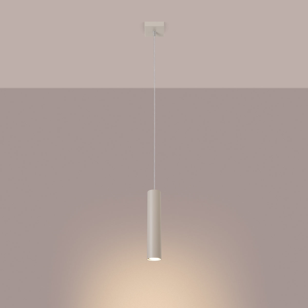 Pendant lamp LAGOS 1 beige
