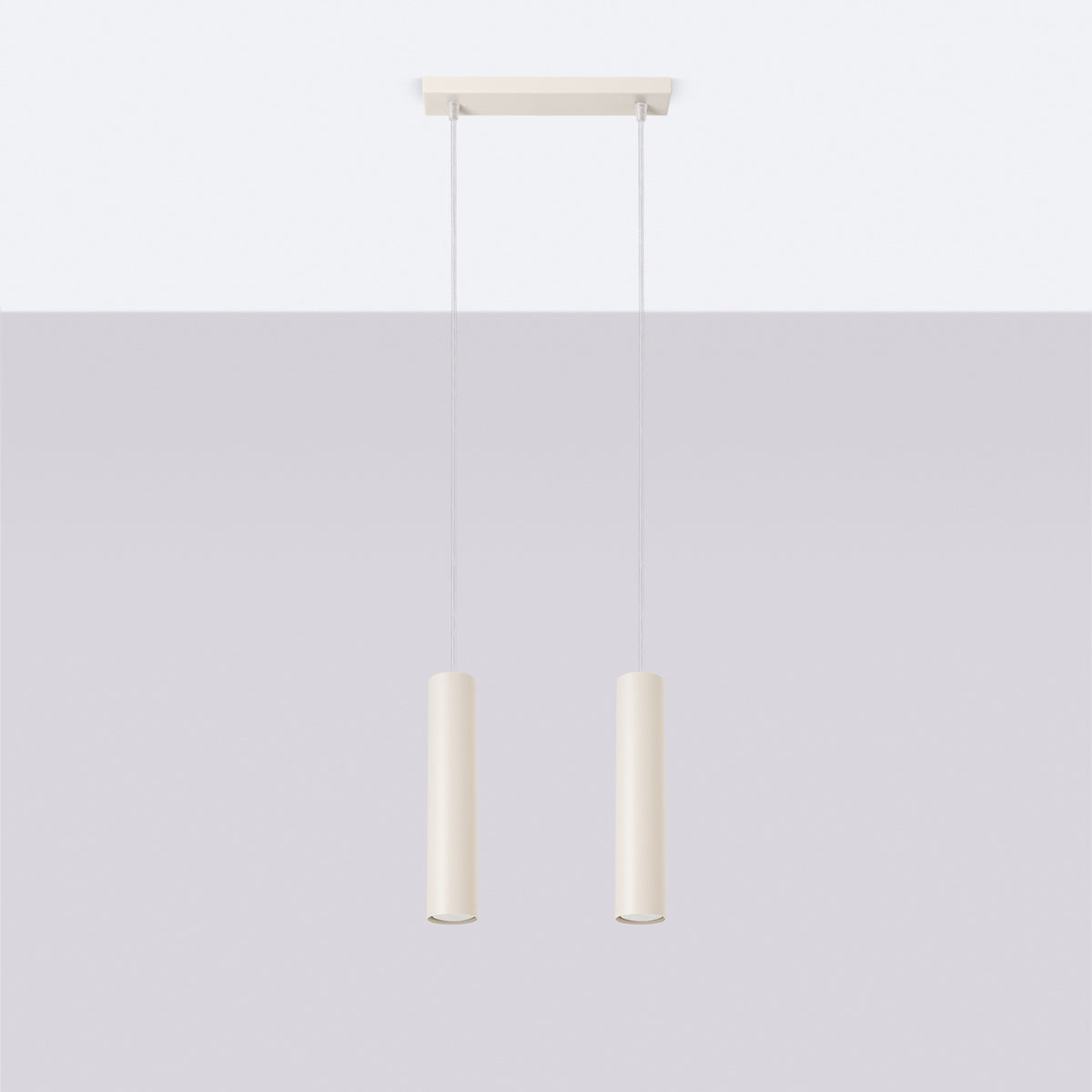 Pendant lamp LAGOS 2 beige