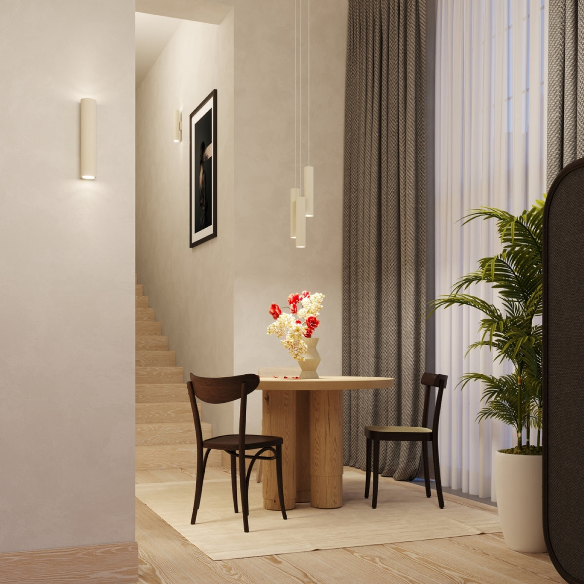 Pendant lamp LAGOS 3P beige