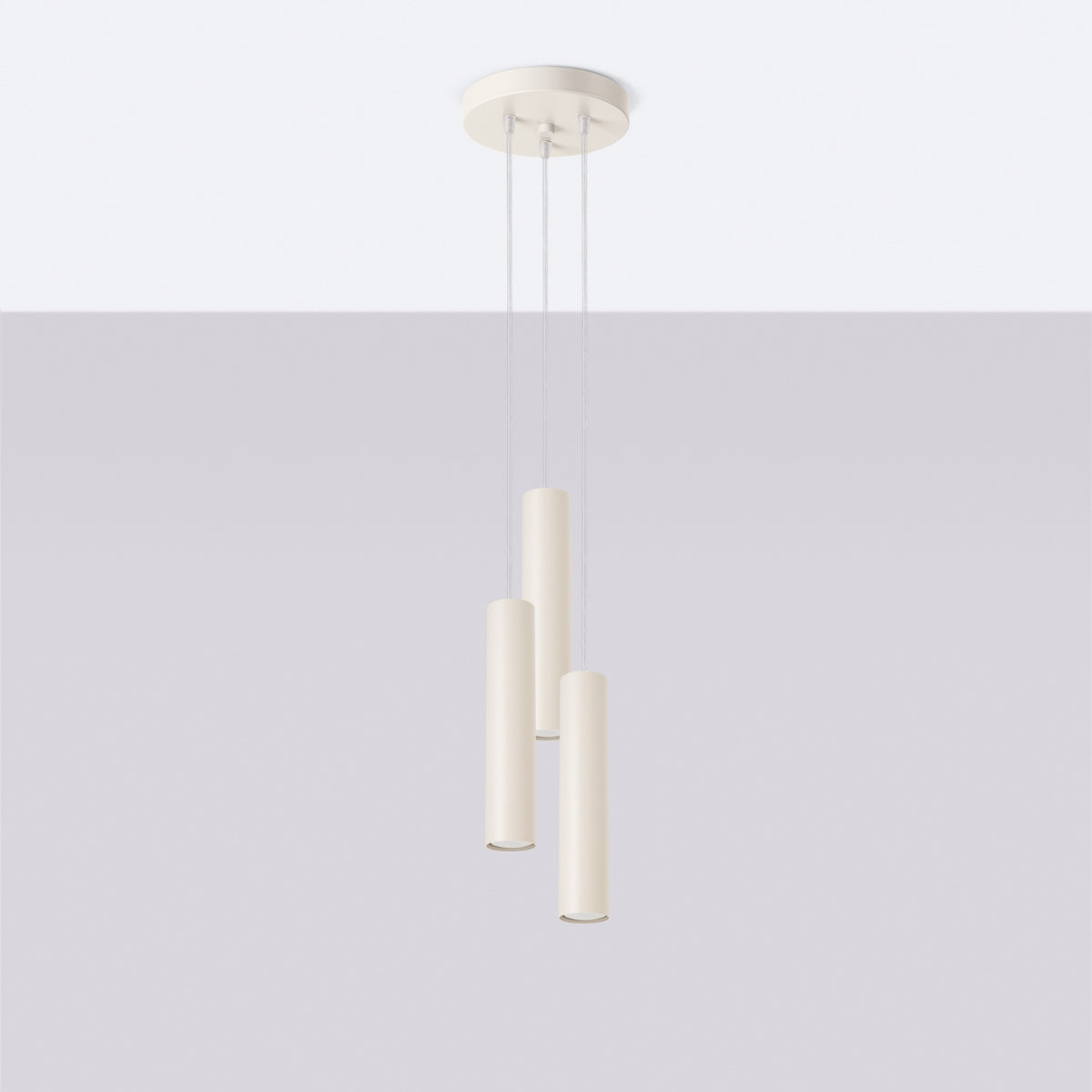 Pendant lamp LAGOS 3P beige