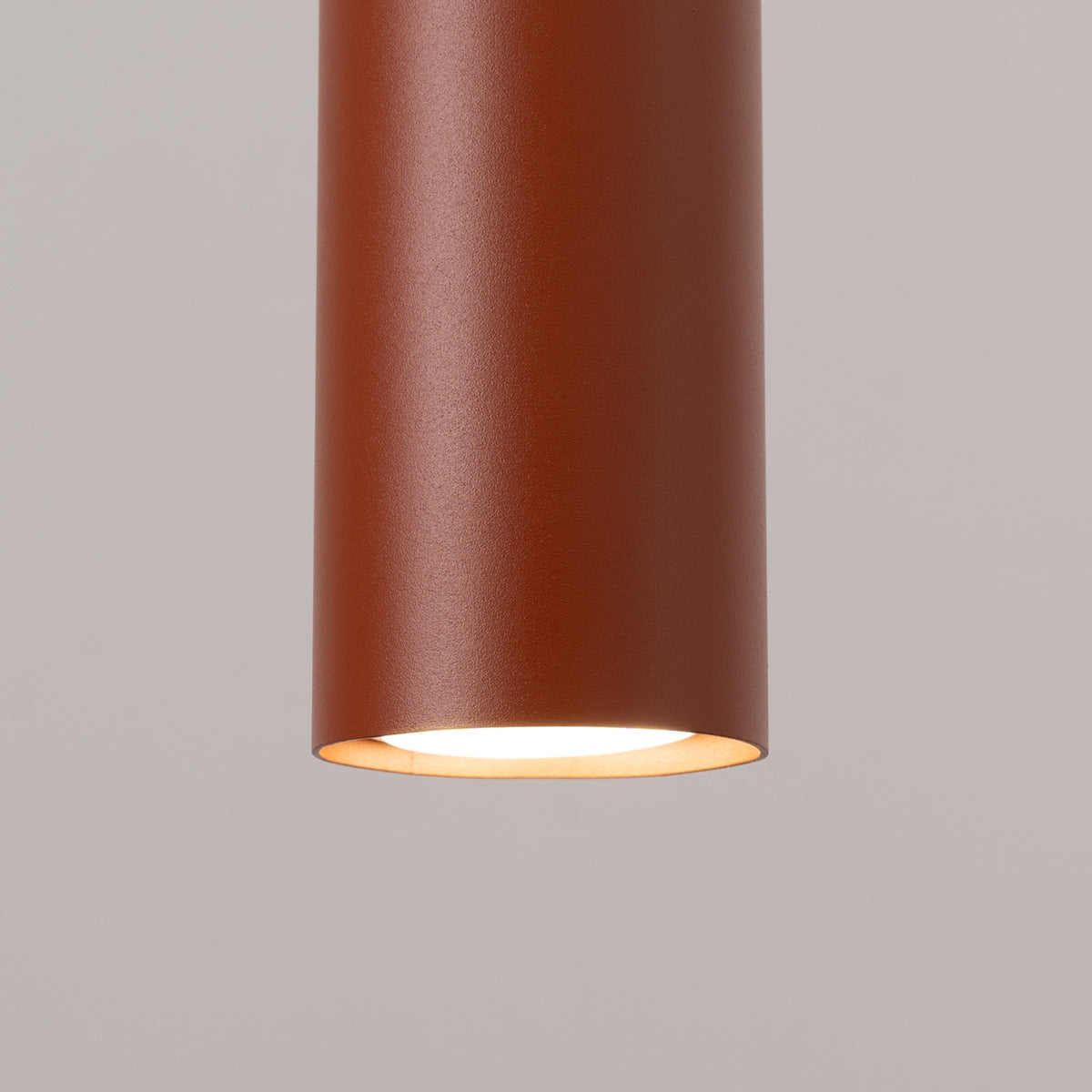 Pendant lamp LAGOS 2 red ochre