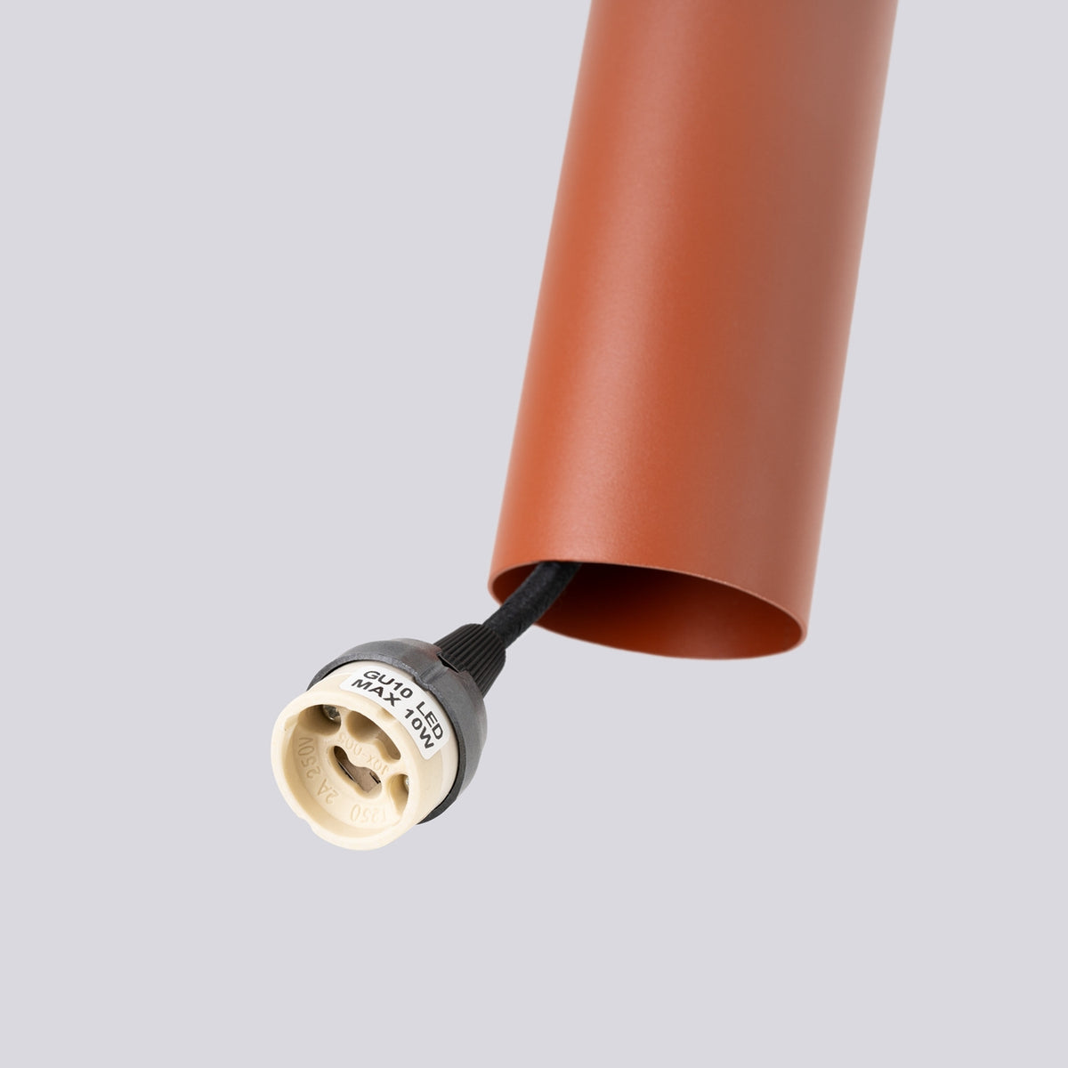 Pendant lamp LAGOS 2 red ochre