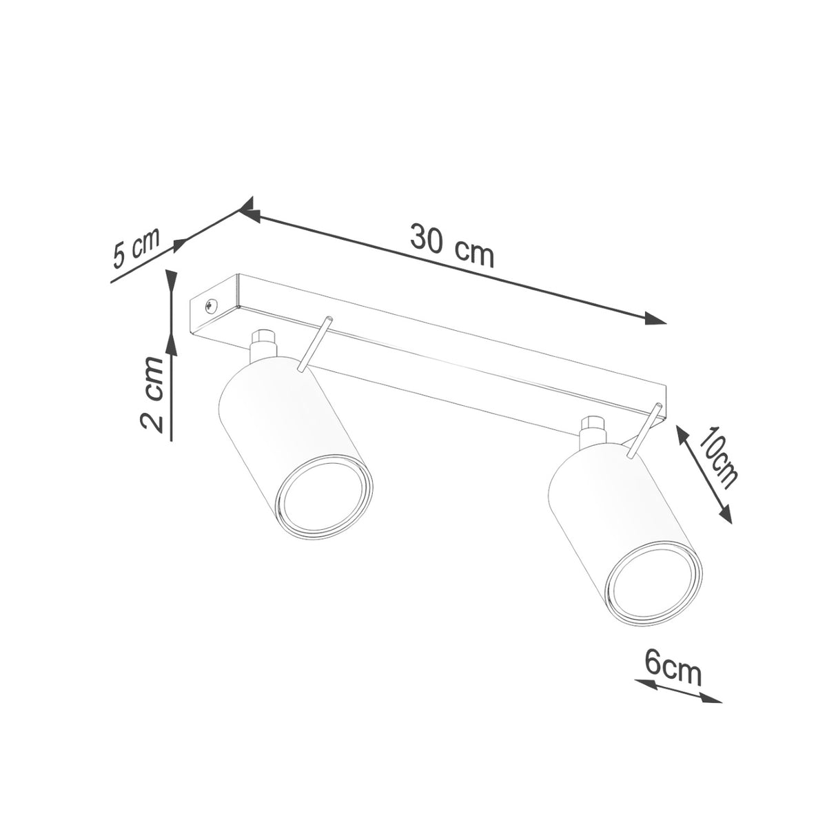 Ceiling lamp RING 2 beige