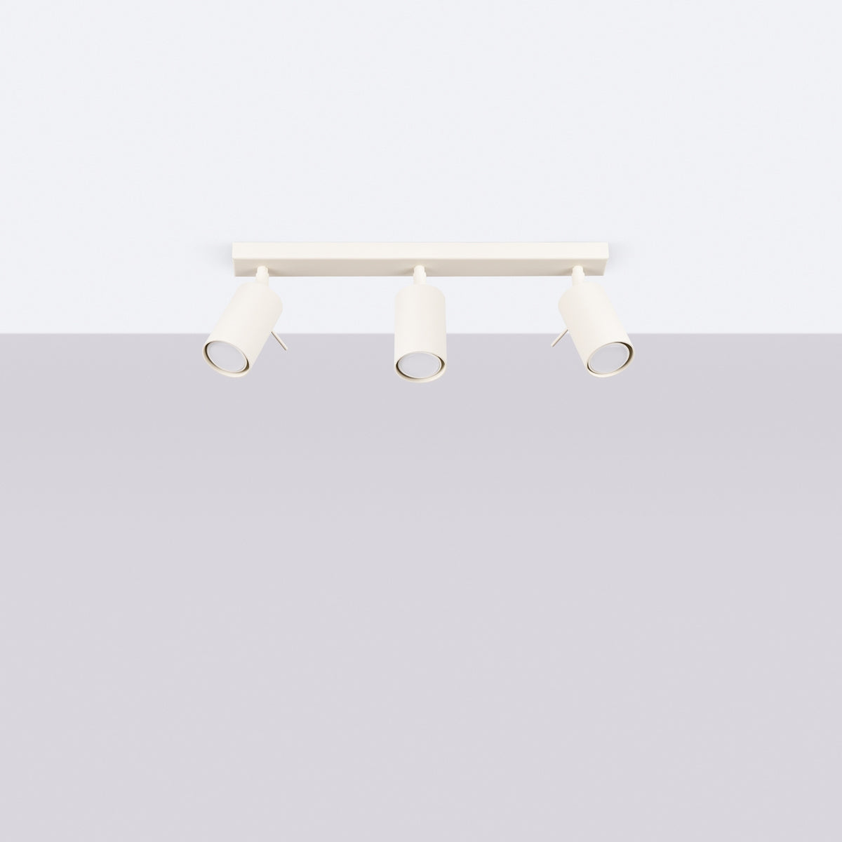 Ceiling lamp RING 3L beige