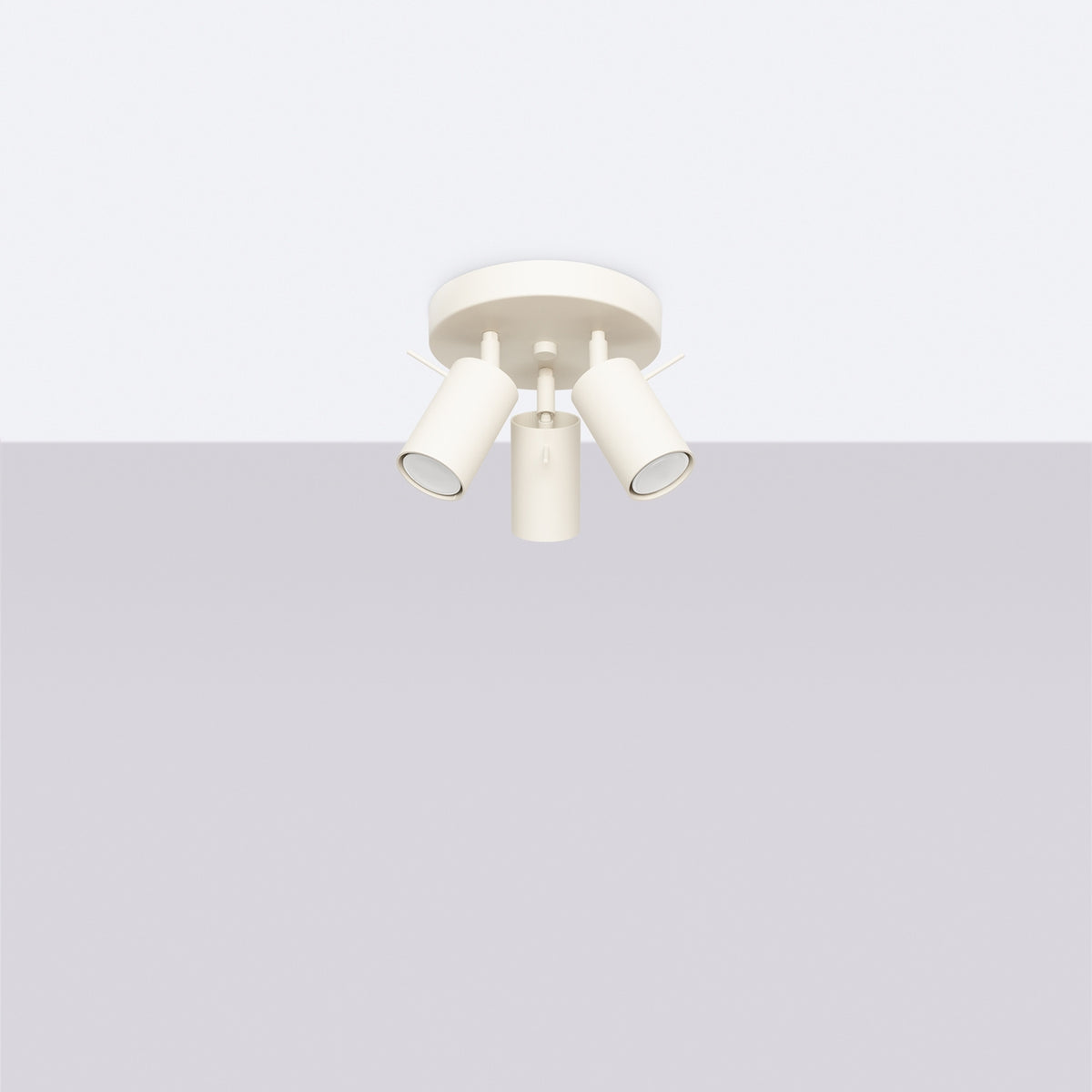 Ceiling lamp RING 3P beige