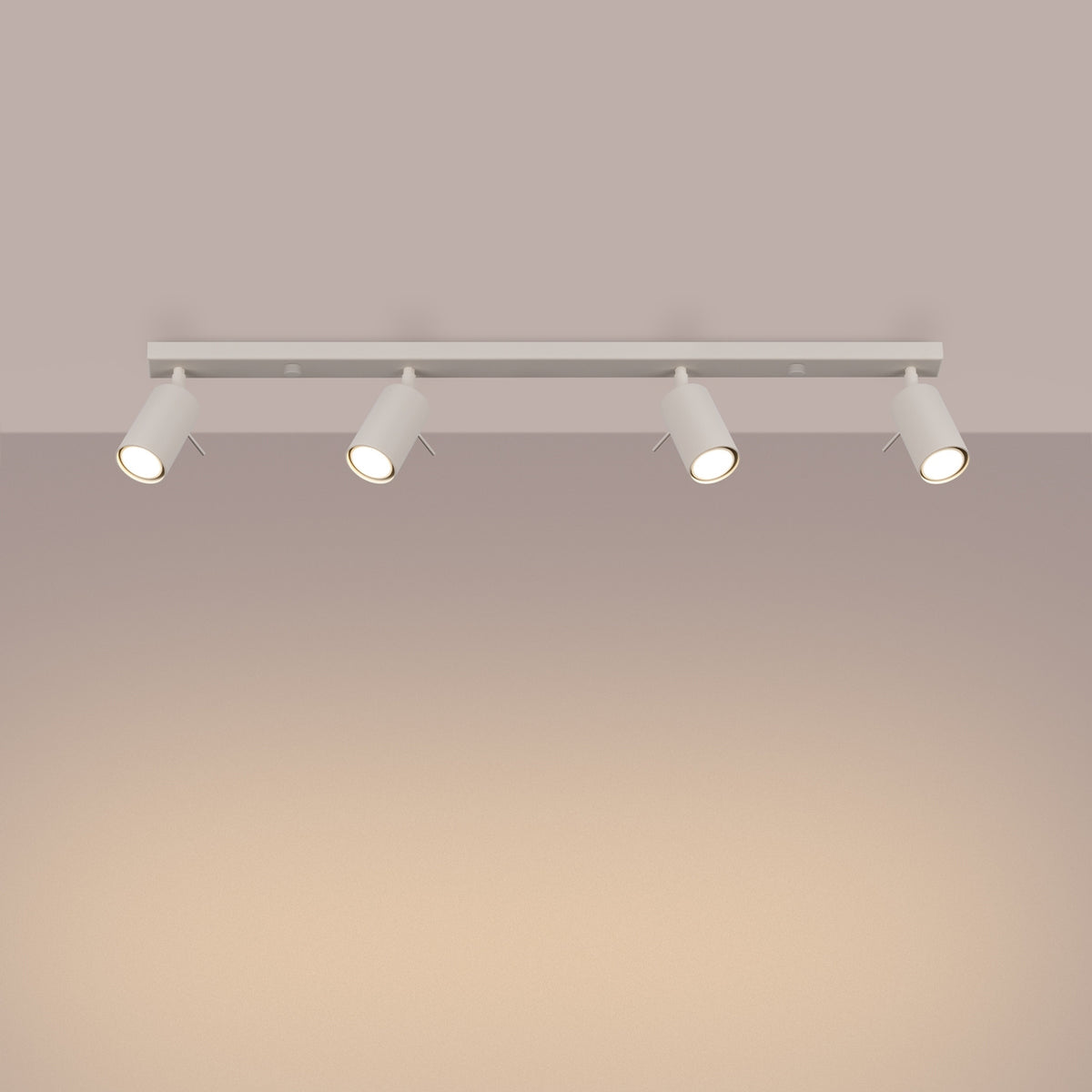 Ceiling lamp RING 4L beige