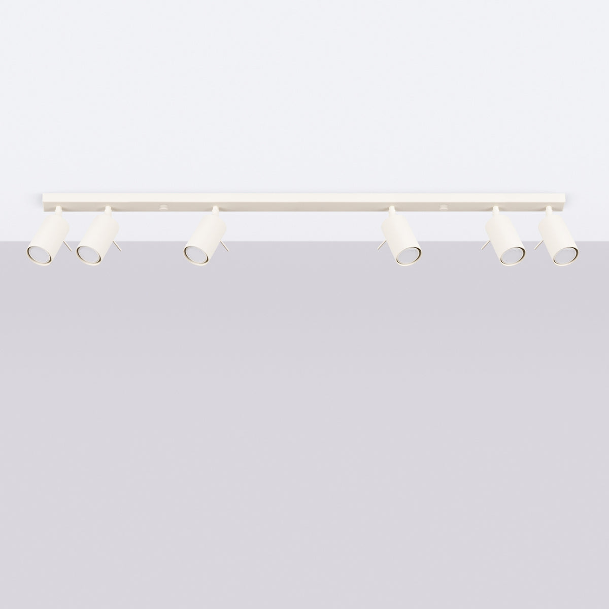 Ceiling lamp RING 6L beige