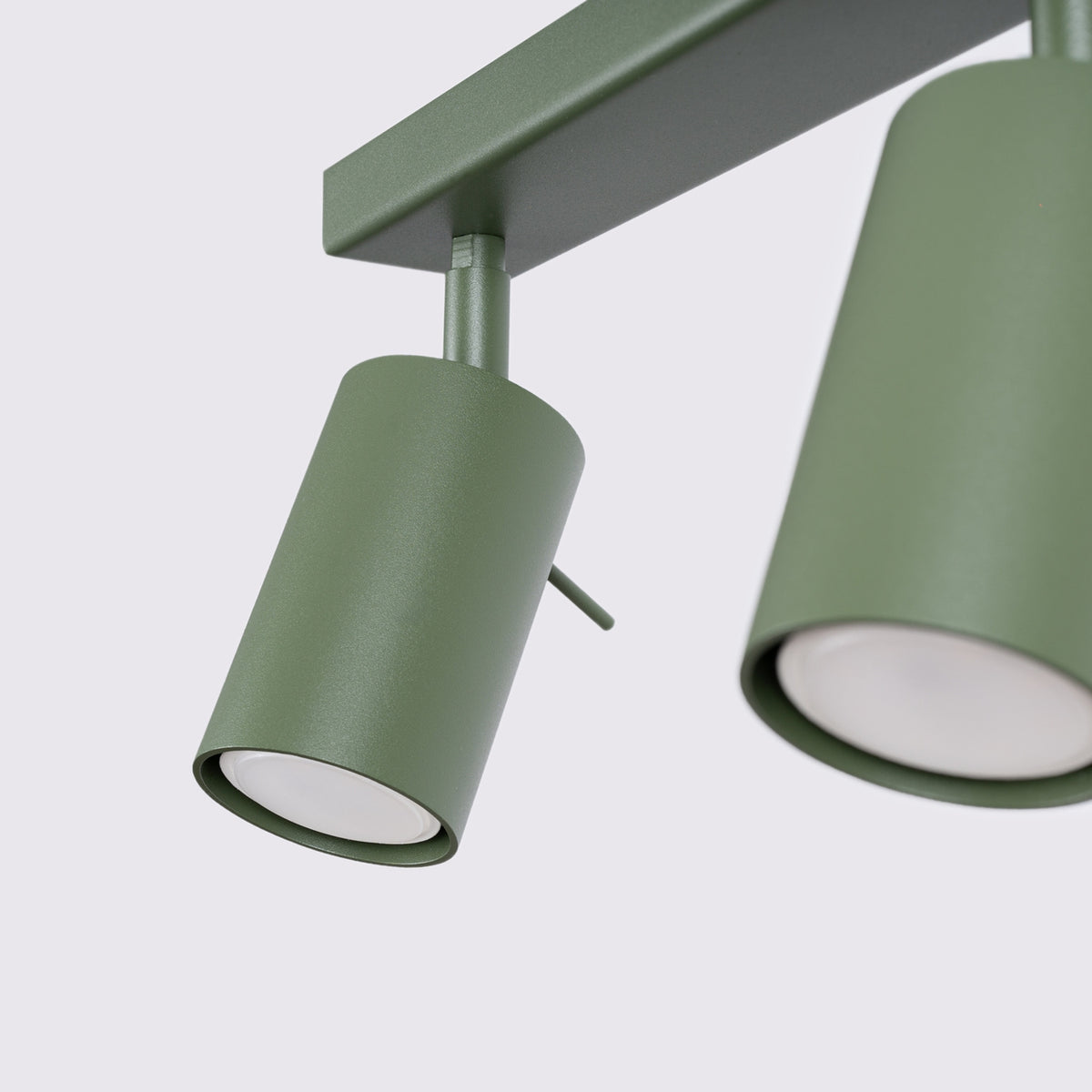 Ceiling lamp RING 6L olive green