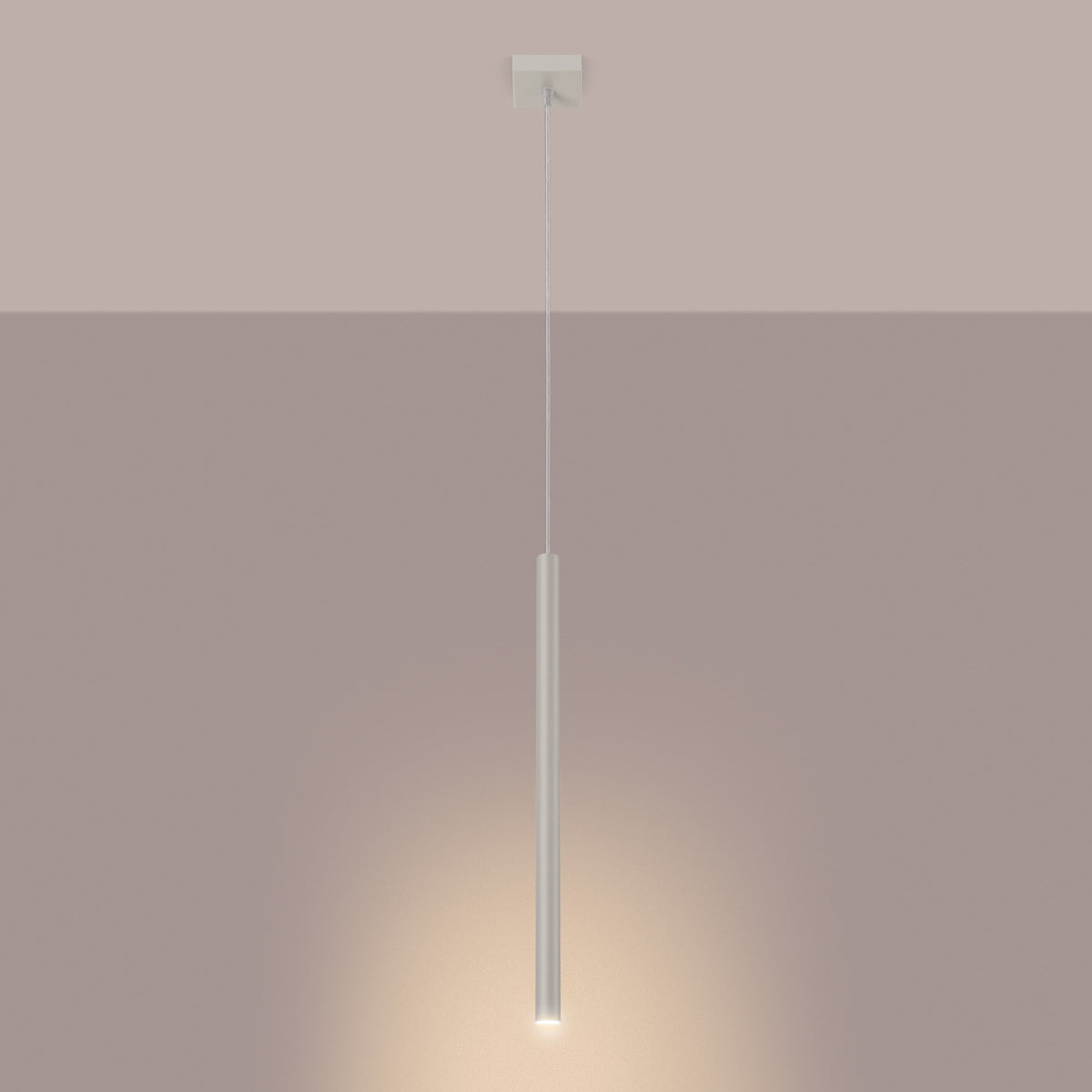 Pendant lamp PASTELO 1 beige