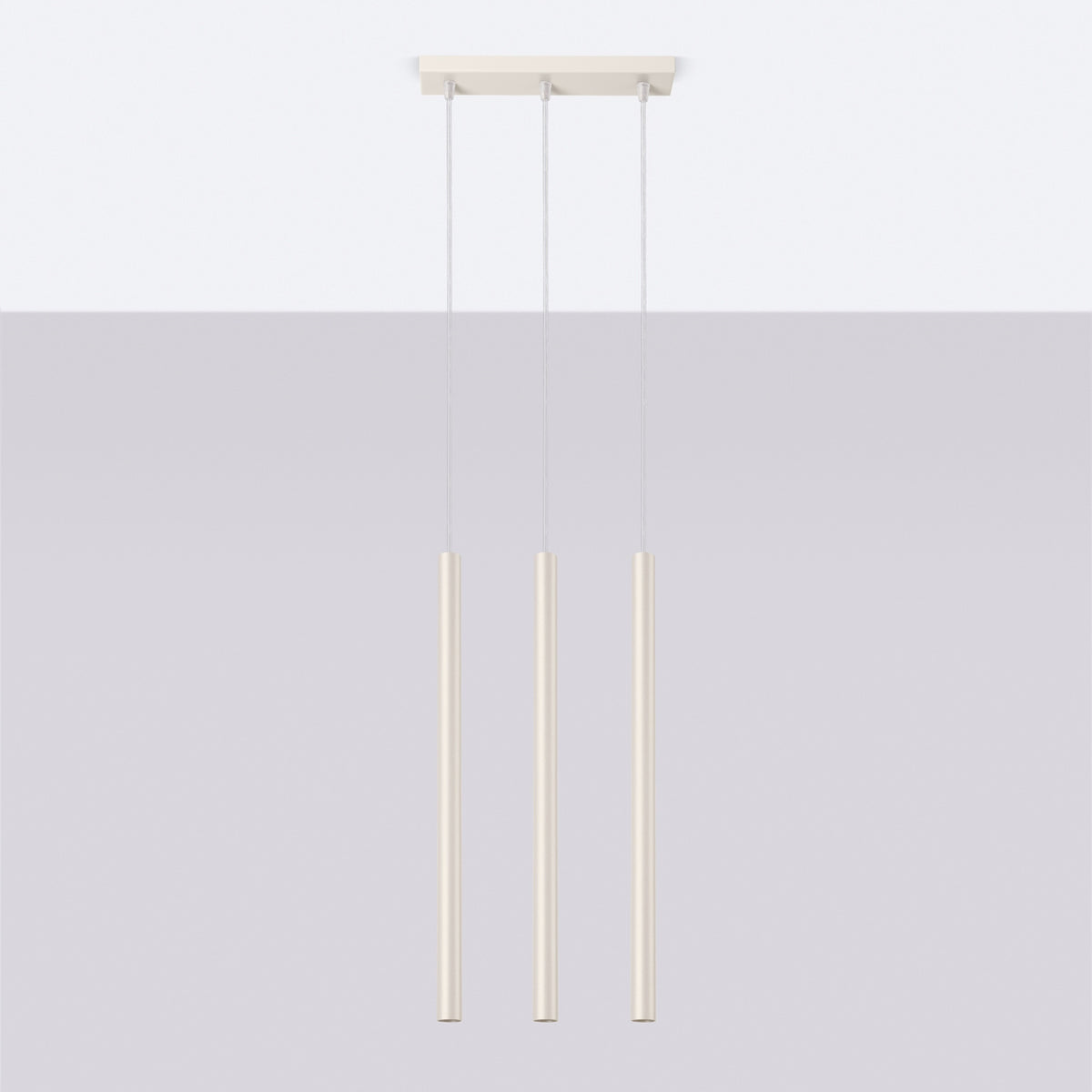 Pendant lamp PASTELO 3 beige