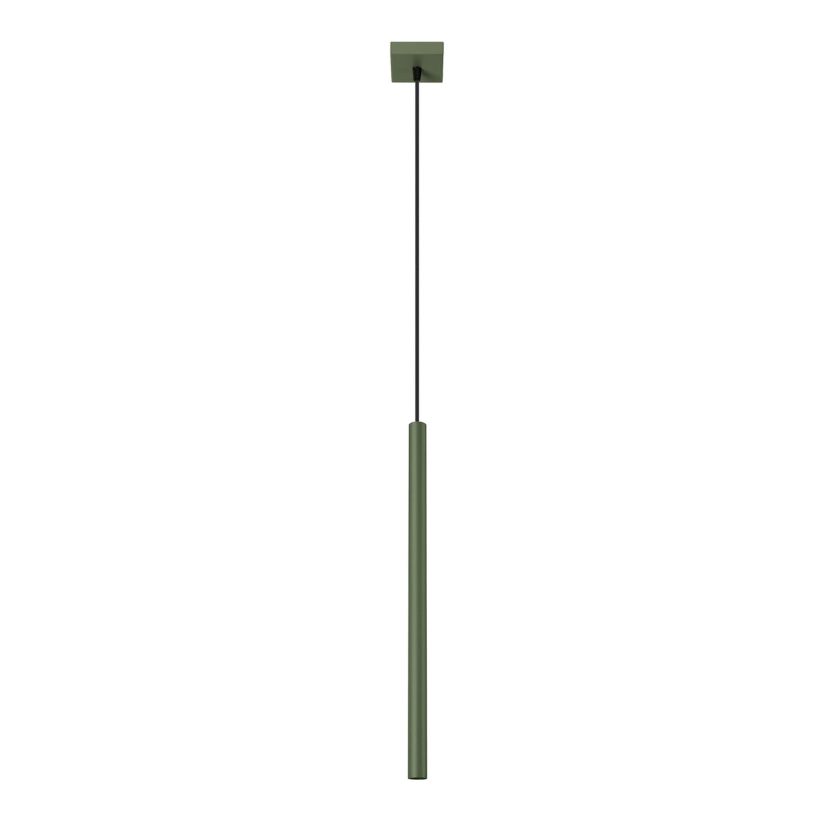 Pendant lamp PASTELO 1 olive green