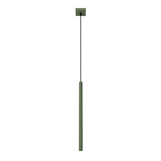 Pendant lamp PASTELO 1 olive green