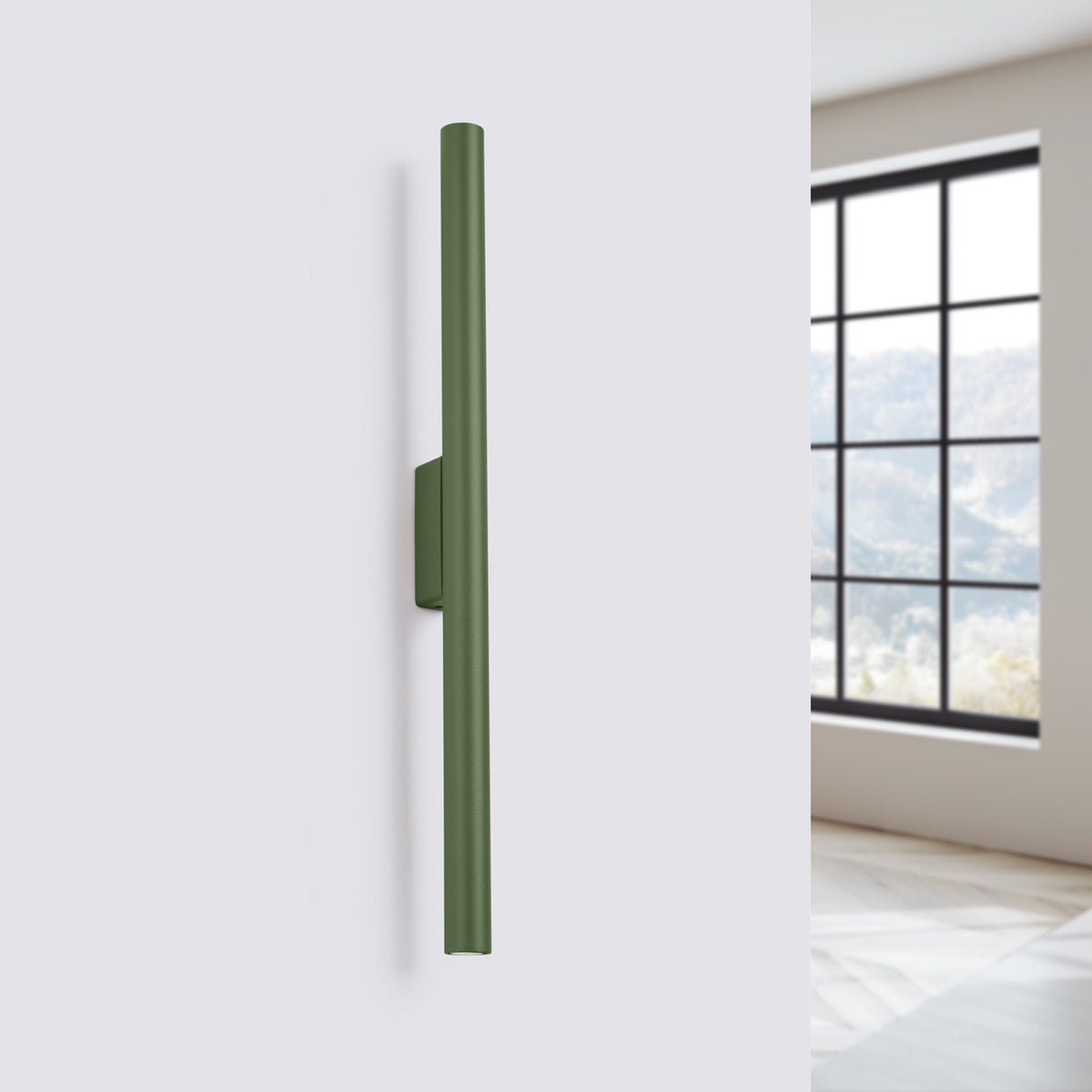 Wall lamp PASTELO 2 olive green
