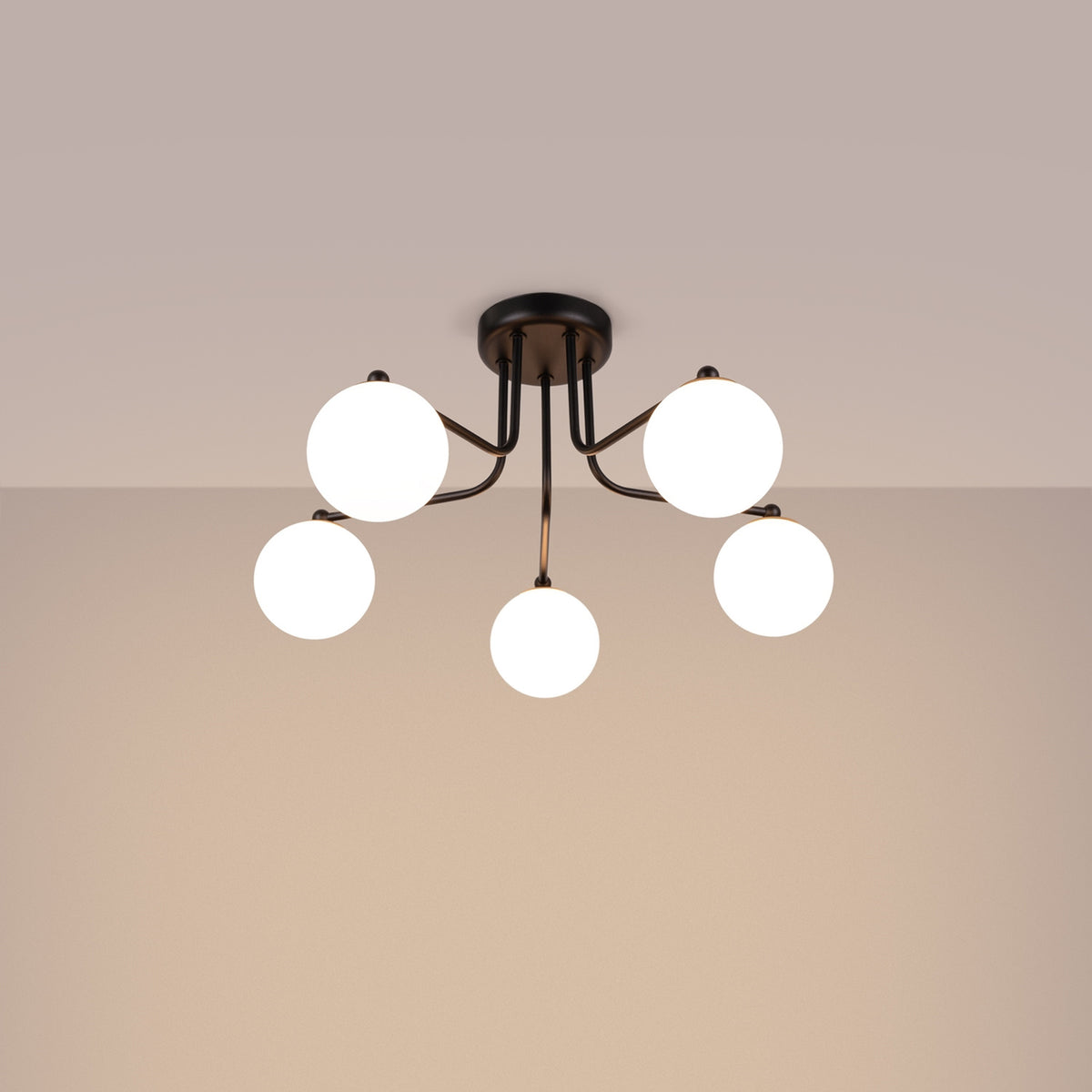 Chandelier ASTRAL 5 black