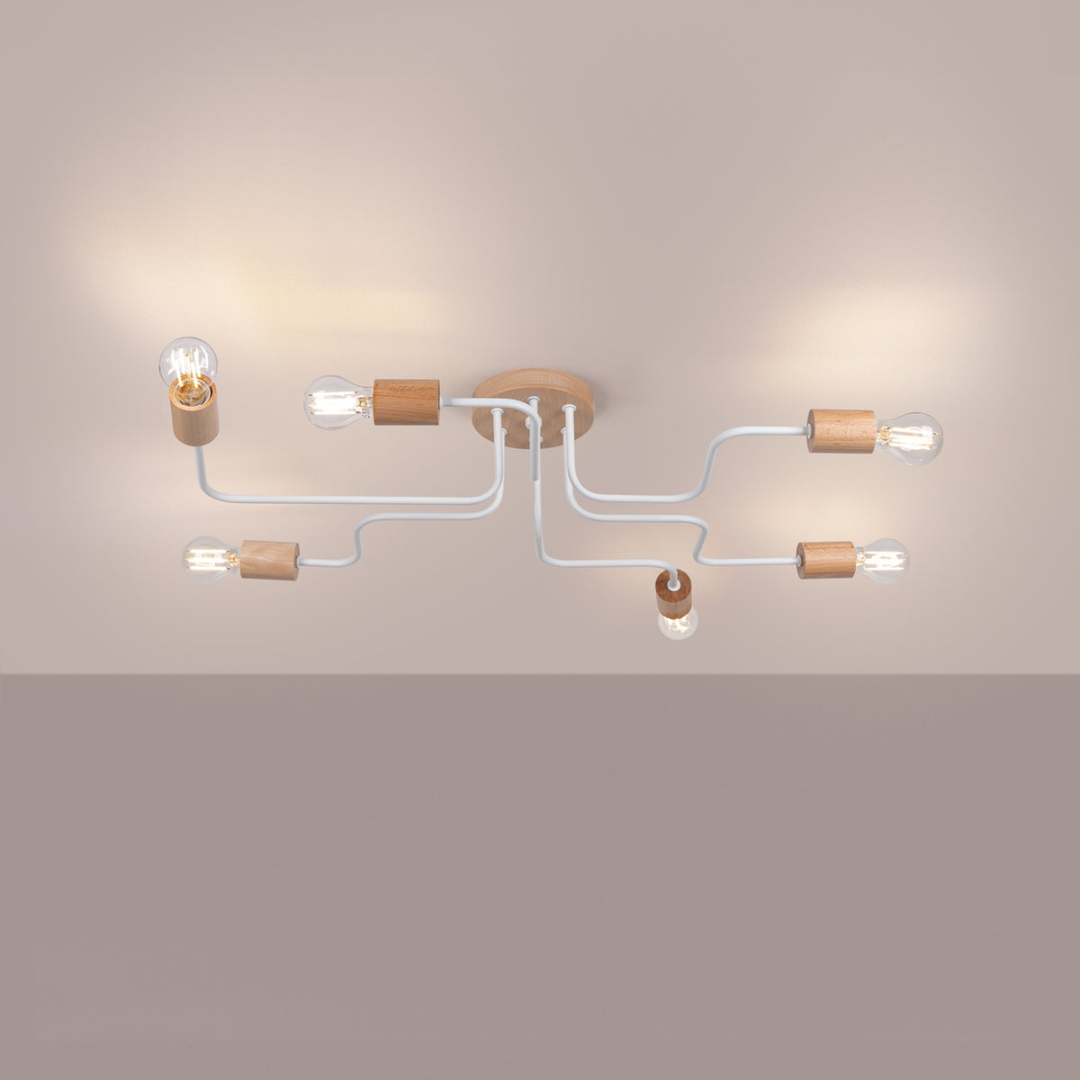 Chandelier TIMBO 6 white