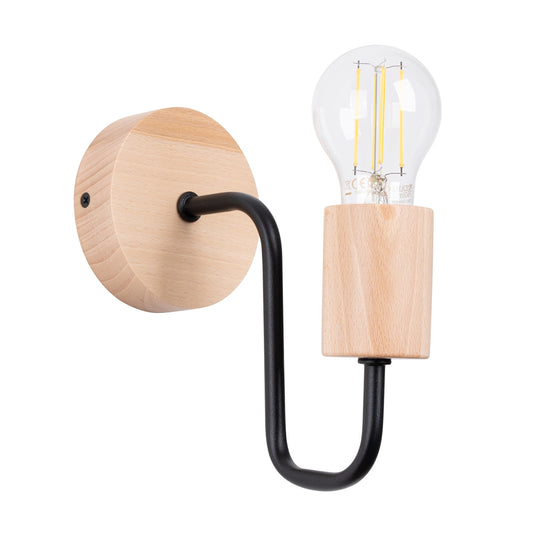 Wall lamp TIMBO black
