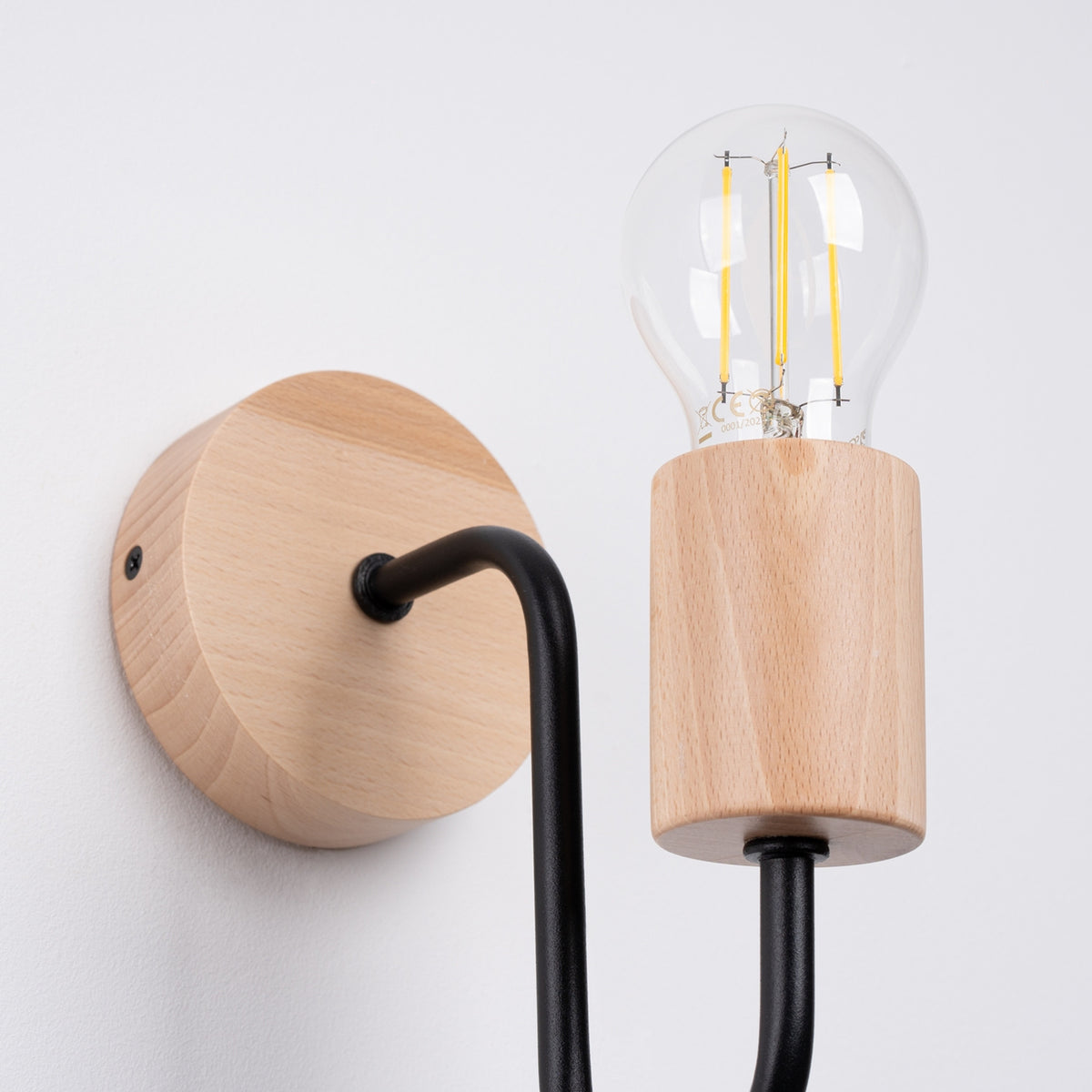 Wall lamp TIMBO black