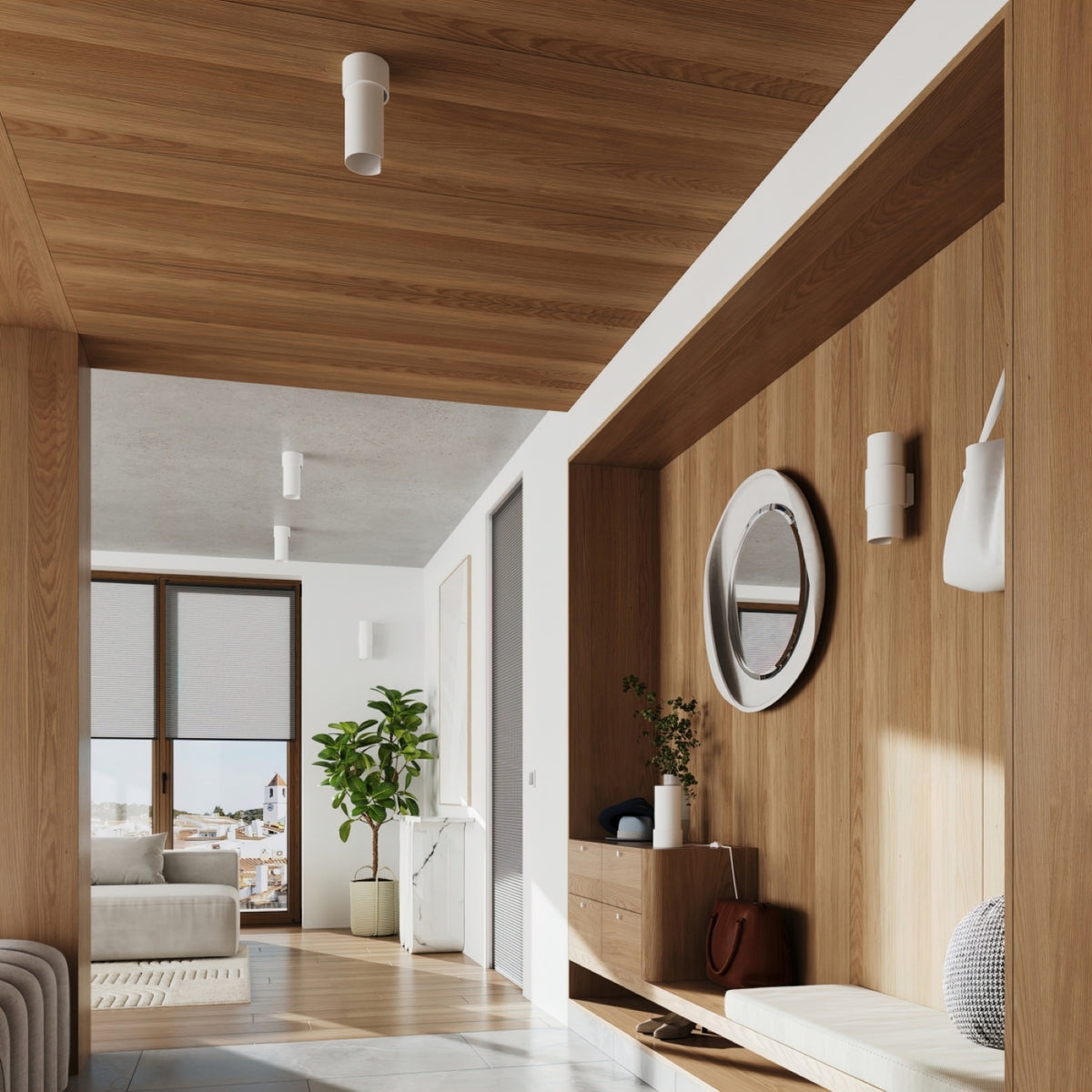 Wall lamp FLASH white