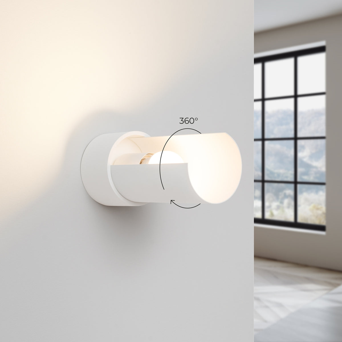 Wall lamp FLASH white