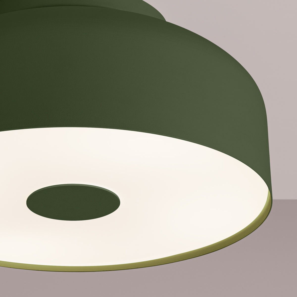 Ceiling lamp OMIQ olive green