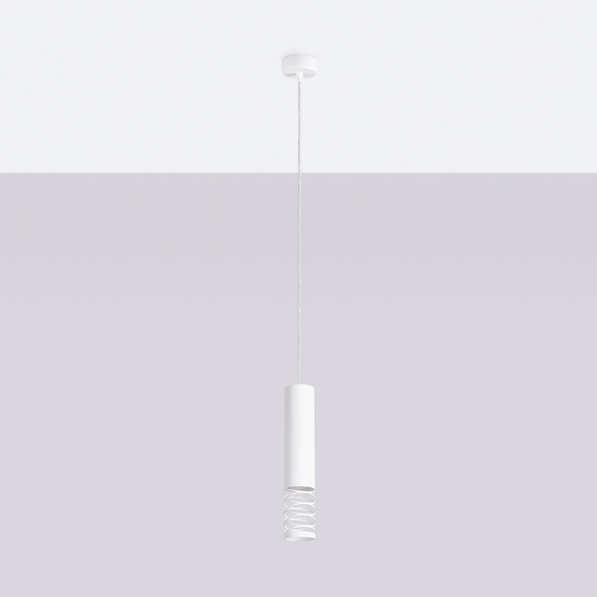 Pendant lamp LAMI 1 white