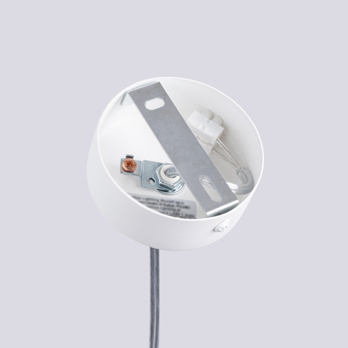 Pendant lamp LAMI 1 white