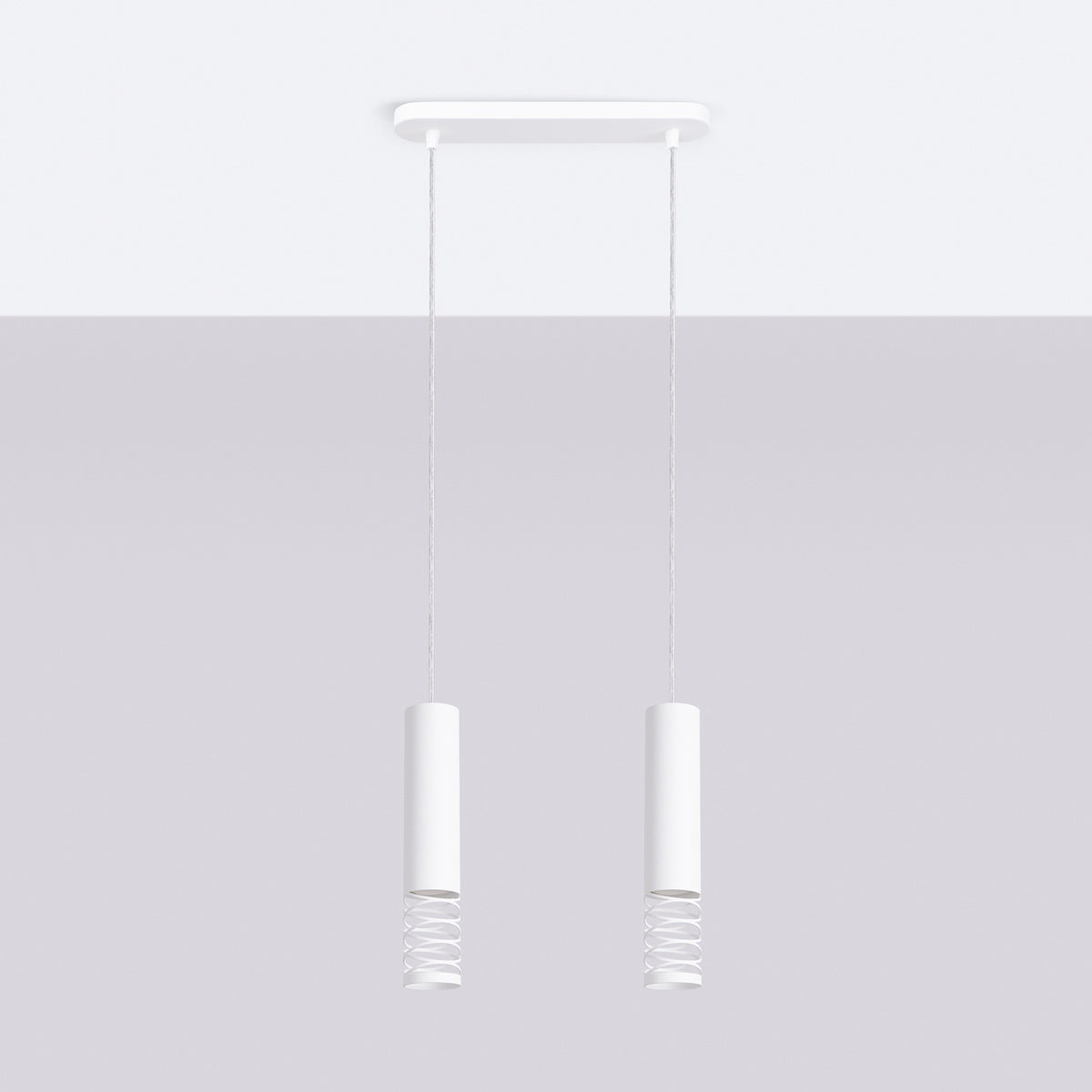 Pendant lamp LAMI 2 white