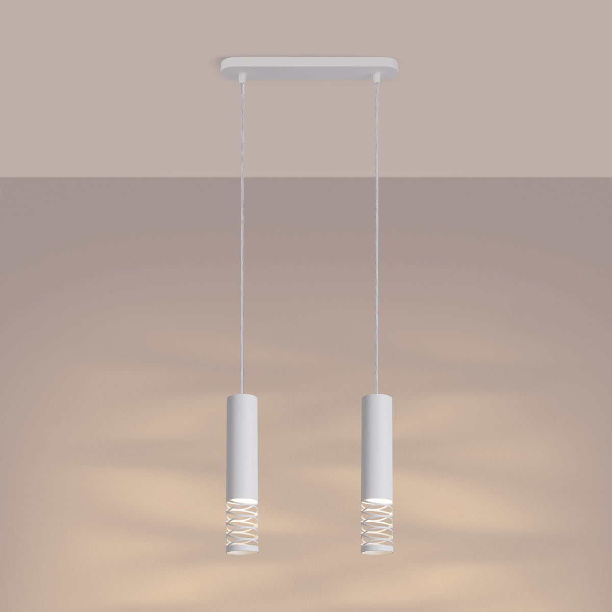 Pendant lamp LAMI 2 white