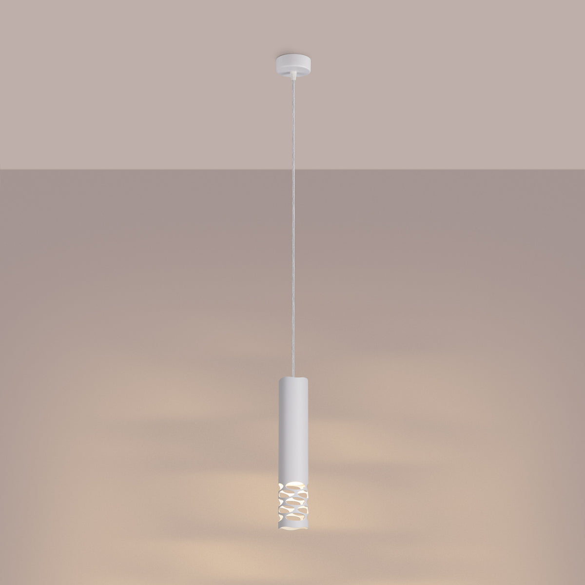 Pendant lamp LIRO 1 white