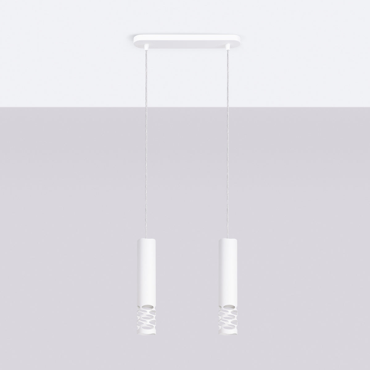 Pendant lamp LIRO 2 white