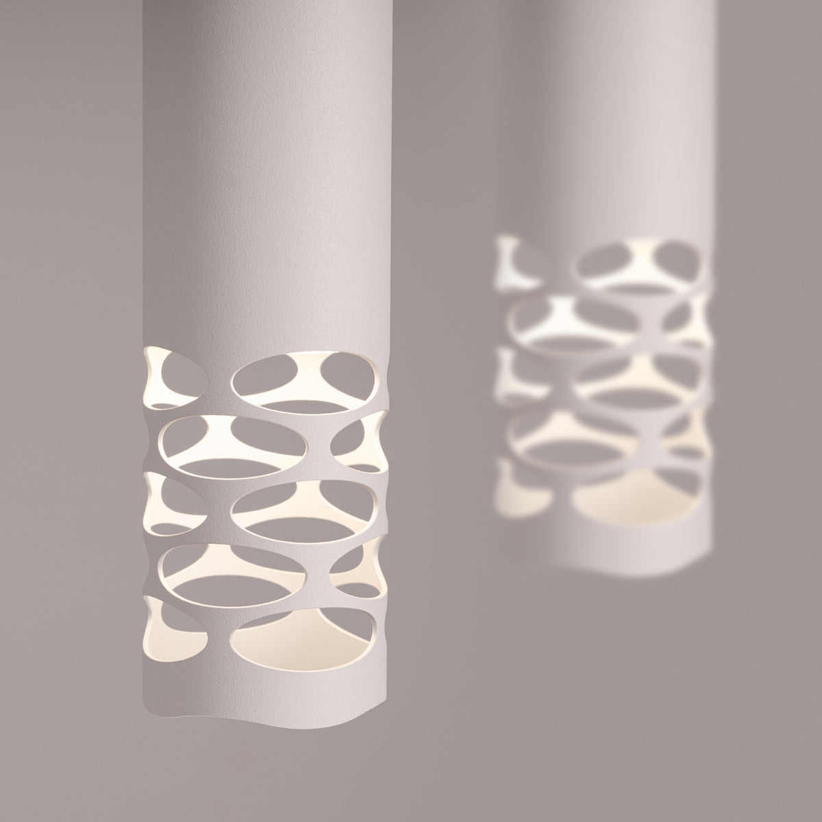 Pendant lamp LIRO 2 white
