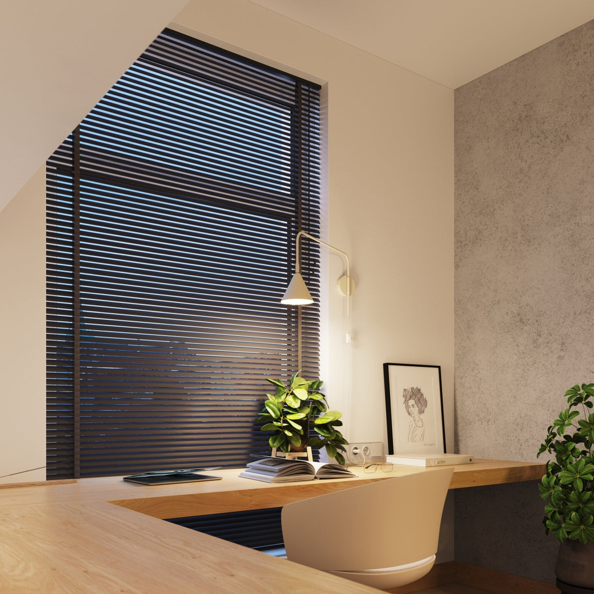 Wall lamp NOX beige