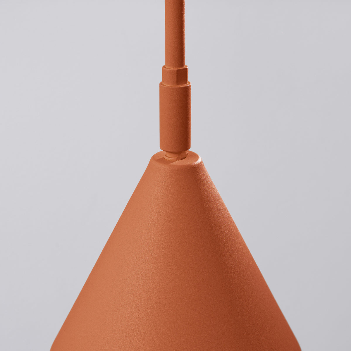 Wall lamp NOX red ochre