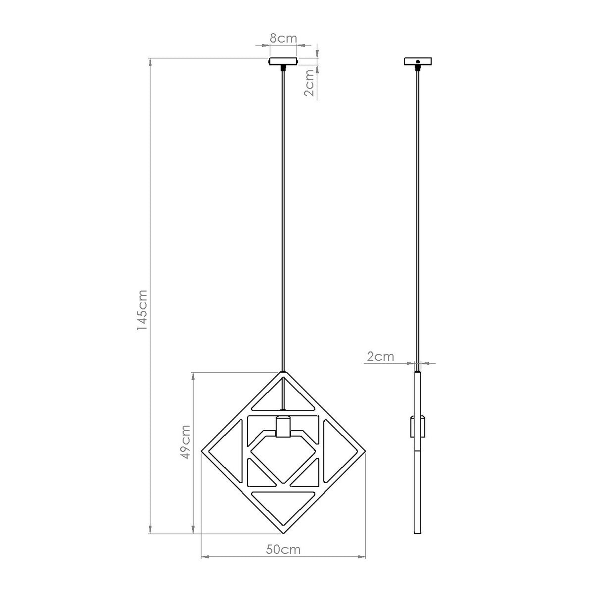Pendant lamp CARO