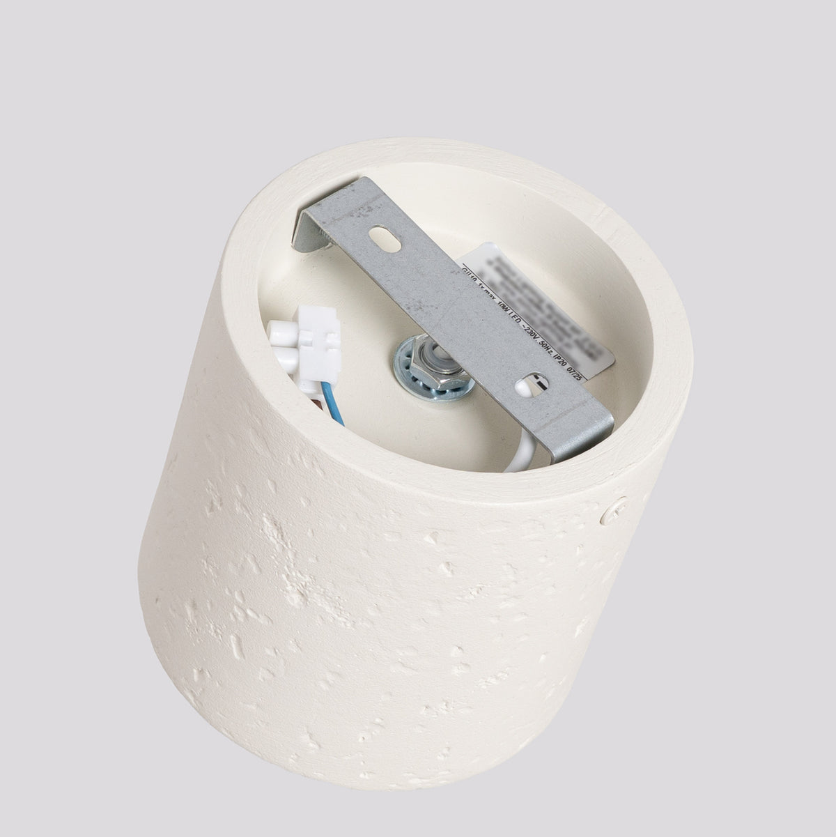 Ceiling lamp ORBIS concrete beige