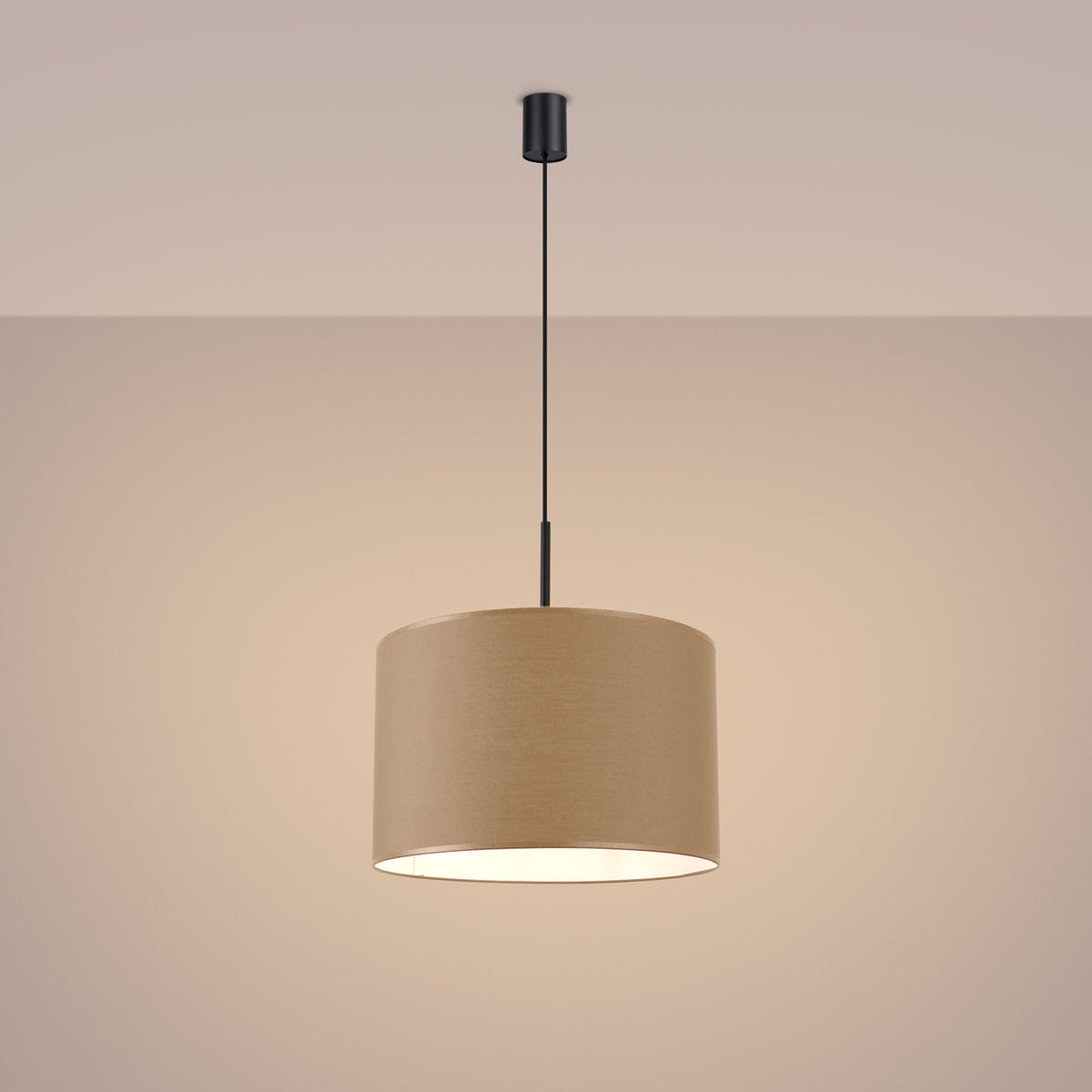 Pendant lamp NEVIA beige