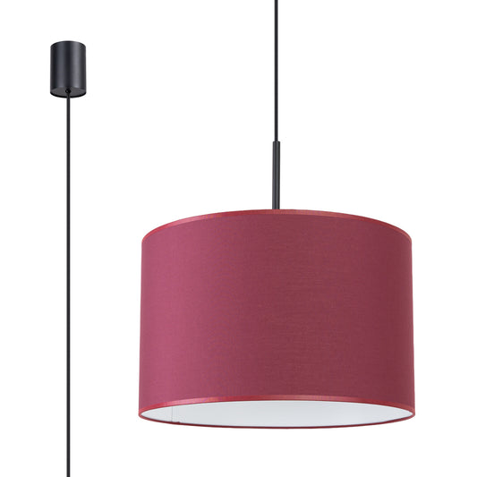 Pendant lamp NEVIA burgundy