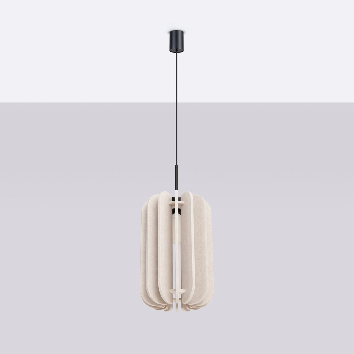 Pendant lamp MULA 27 beige