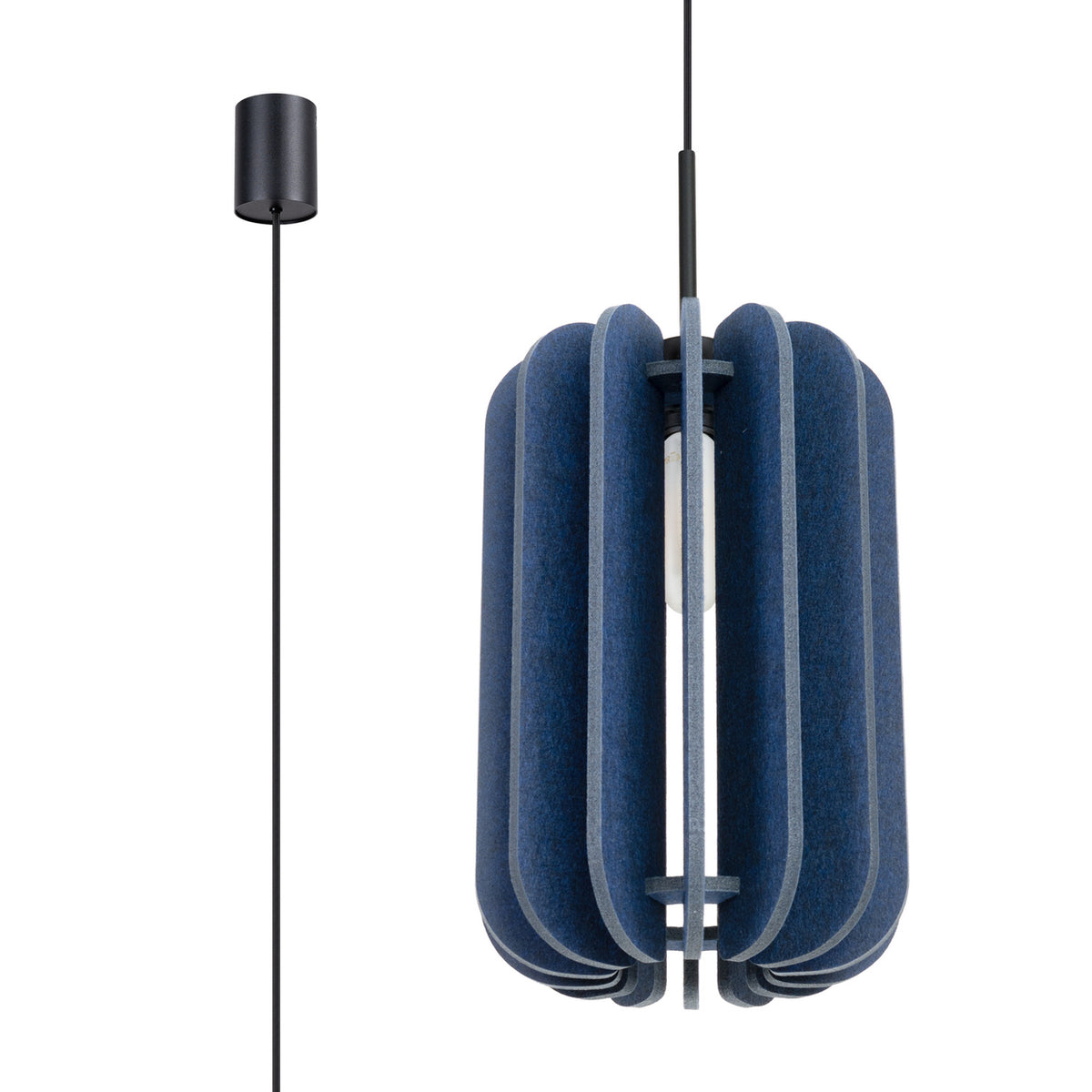 Pendant lamp MULA 27 navy