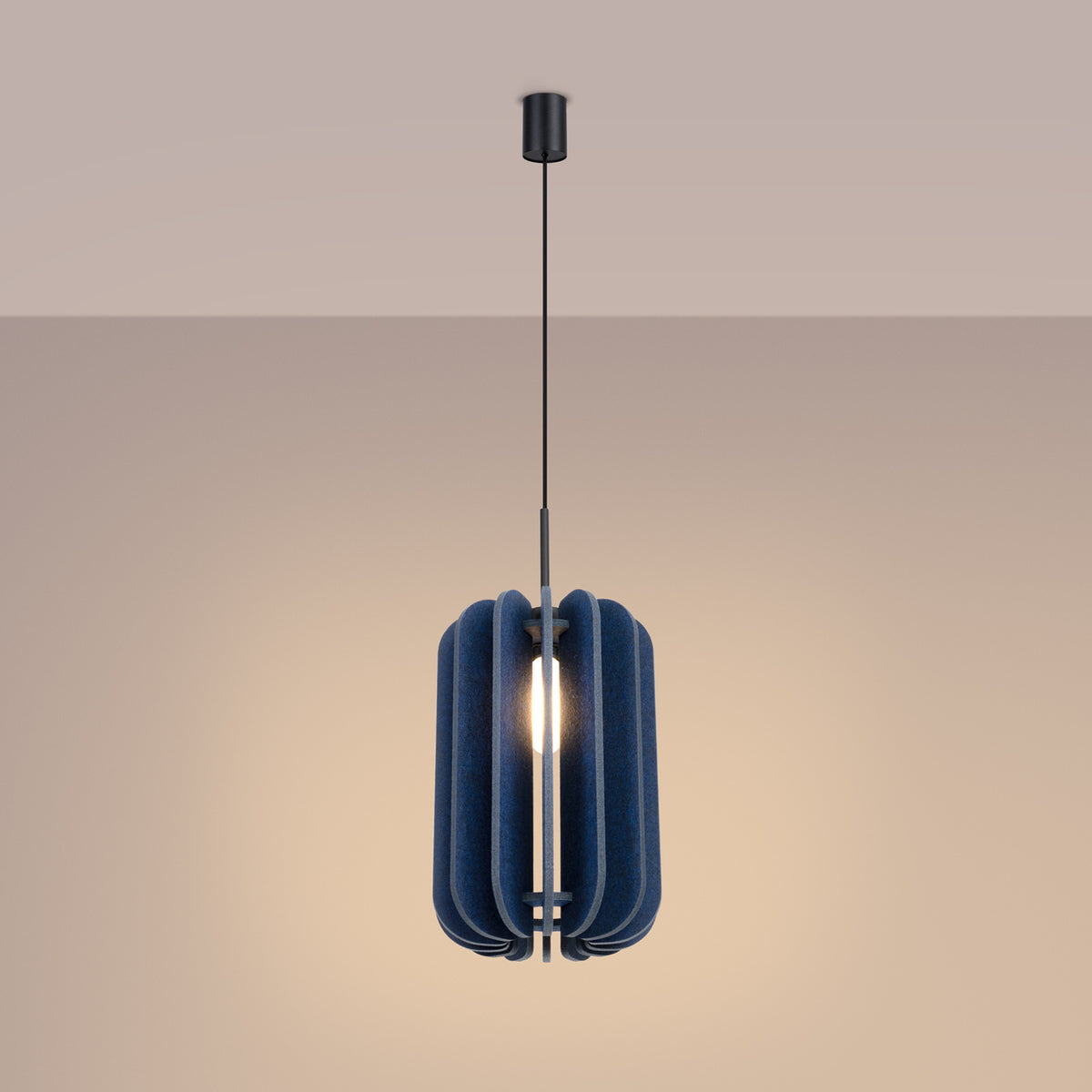 Pendant lamp MULA 27 navy