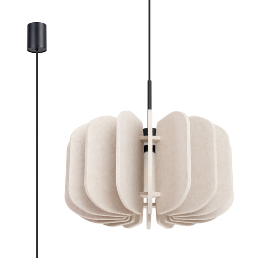 Pendant lamp MULA 45 beige