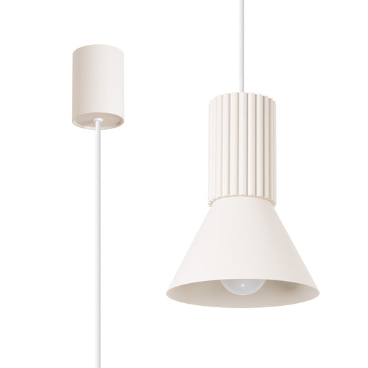 Pendant lamp ESTRIA 1 beige