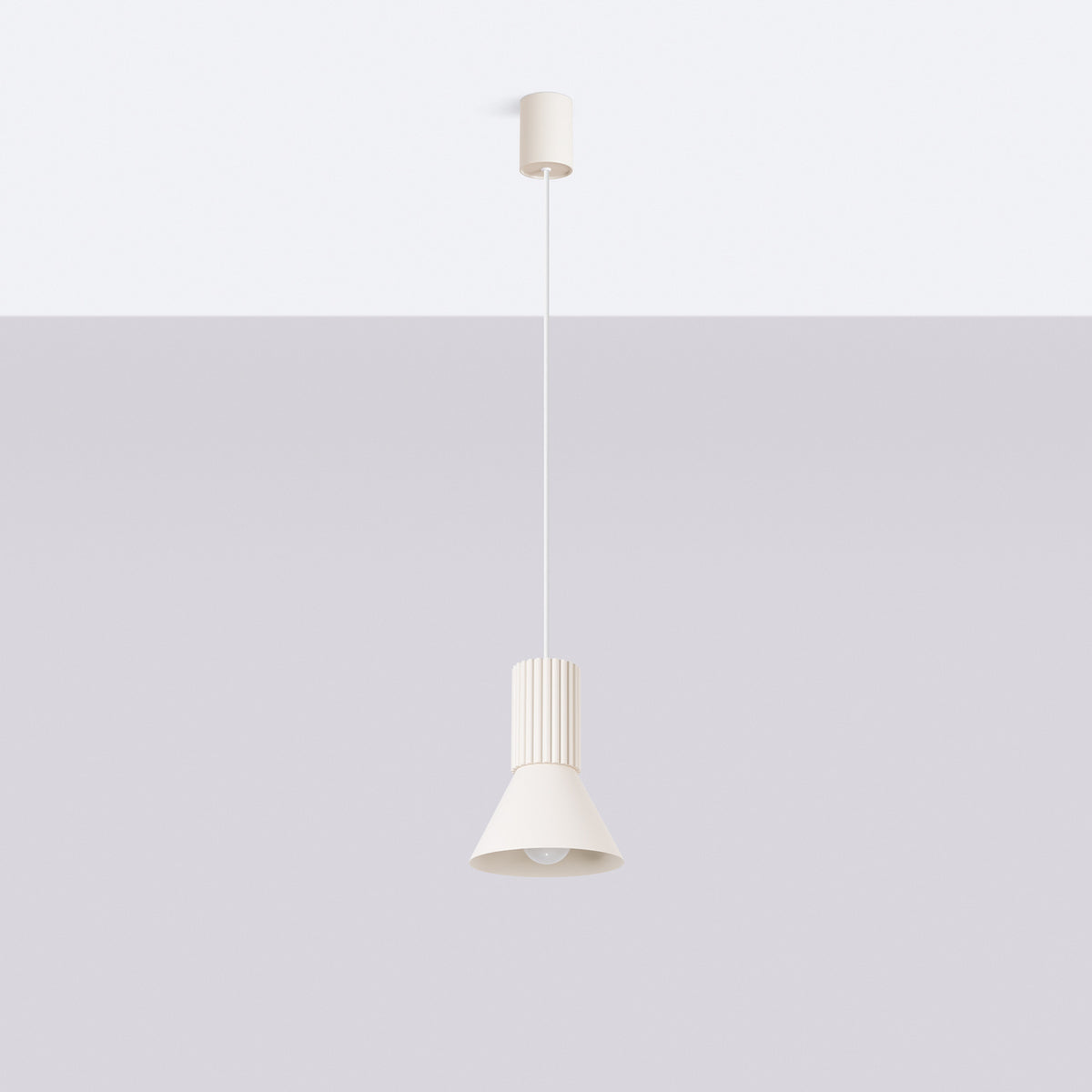 Pendant lamp ESTRIA 1 beige